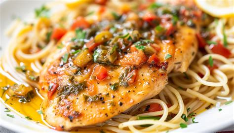 Meals - Chicken Piccata - calories, carbs, nutrition