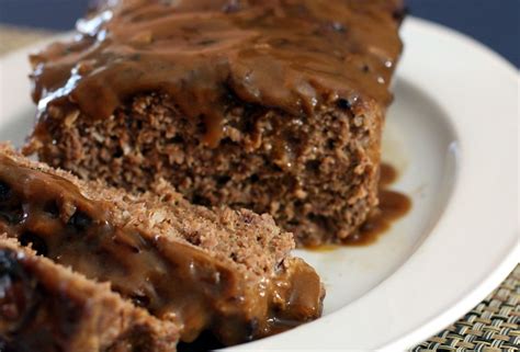 Meat Loaf with Brown Gravy - calories, carbs, nutrition