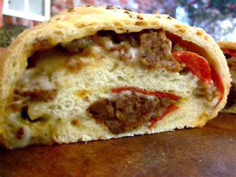 Meat Lovers Stromboli - calories, carbs, nutrition