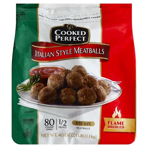 Meatballs Beef Italian-Style CONV 1 oz Halal 3 EA - calories, carbs, nutrition