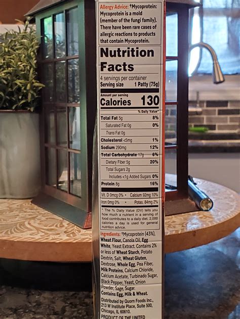 Meatless Patties - calories, carbs, nutrition