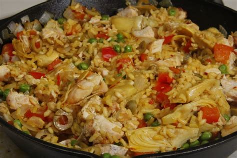 Mediterranean Chicken Paella Turmeric - calories, carbs, nutrition
