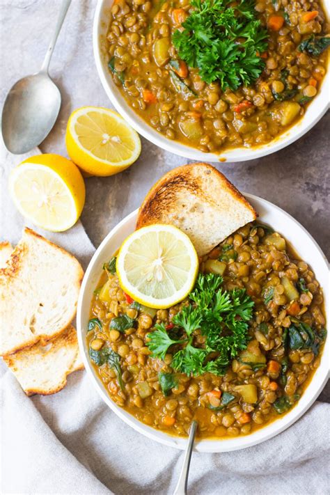 Mediterranean Lentil Soup (Mindful) - calories, carbs, nutrition