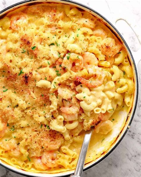 Mediterranean Shrimp Mac n Cheese - calories, carbs, nutrition