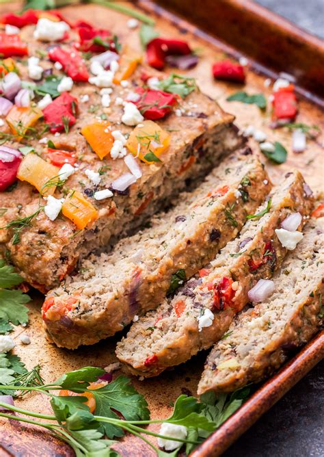 Mediterranean Turkey Mini Loaf - calories, carbs, nutrition