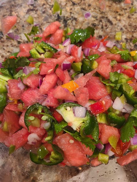 Melon Jalapeno Salsa - calories, carbs, nutrition