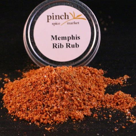 Memphis Rib Rub - calories, carbs, nutrition