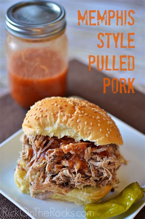 Memphis Style Pulled Pork - calories, carbs, nutrition