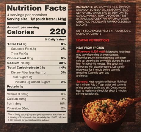 Mexi-Rice - calories, carbs, nutrition