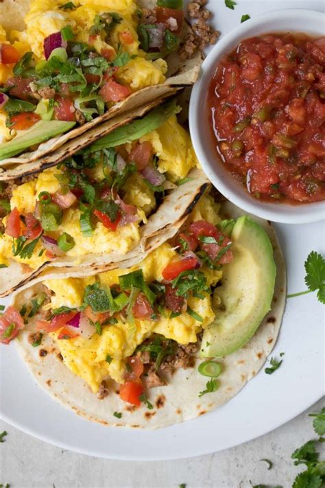 Mexican Breakfast Scramble for Tacos - calories, carbs, nutrition