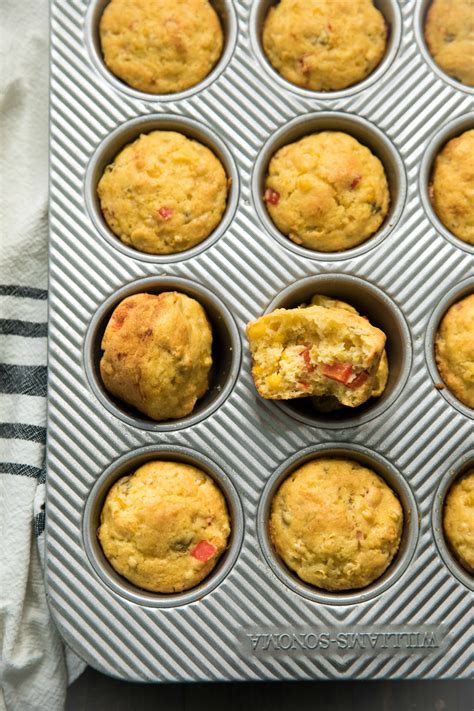 Mexican Corn Muffins - calories, carbs, nutrition