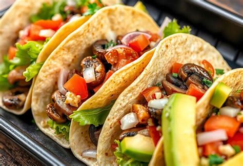 Mexican Mushroom Street Taco - calories, carbs, nutrition