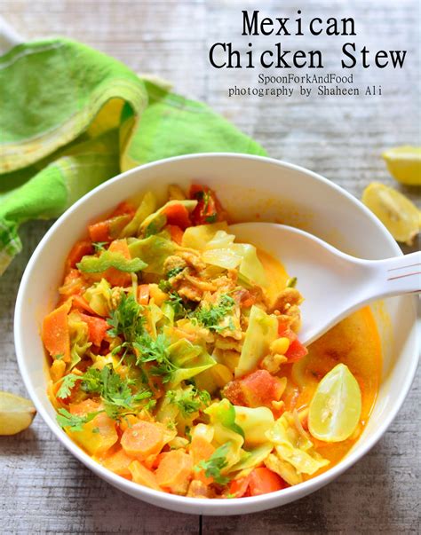 Mexican Stewed Chicken - calories, carbs, nutrition