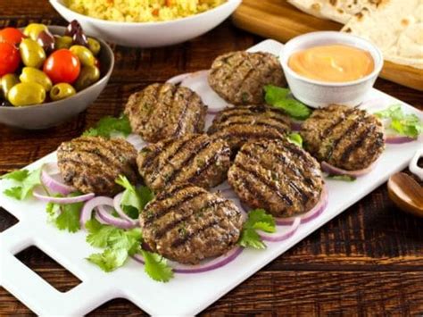 Mid Eastern Burger - calories, carbs, nutrition