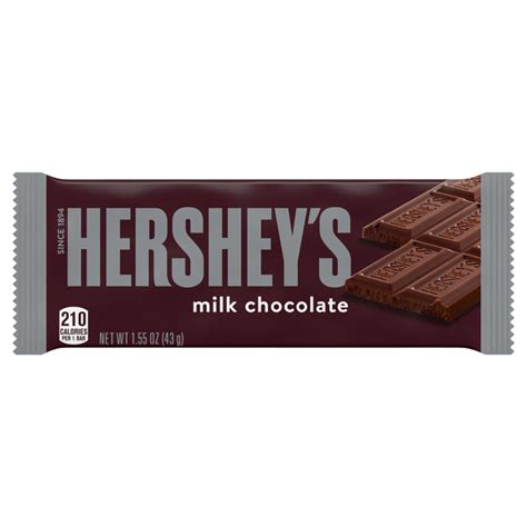 Milk Chocolate Bar - 1.55 Oz. - calories, carbs, nutrition