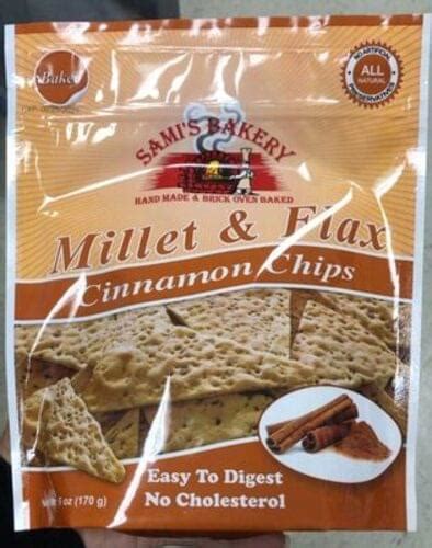 Millet & Flax Cinnamon Chips - calories, carbs, nutrition