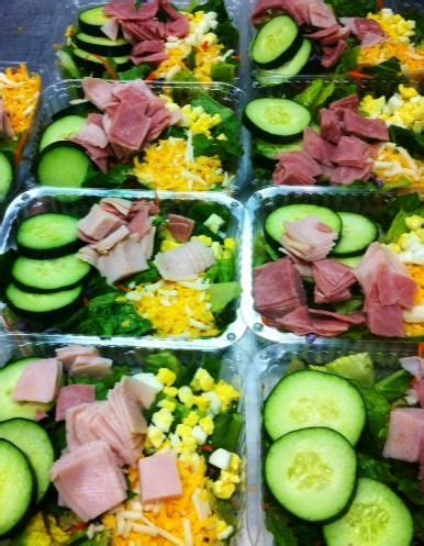 Mini Chef Salad - calories, carbs, nutrition