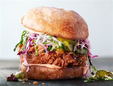 Mini Chicken & Asian Slaw Sandwich - calories, carbs, nutrition