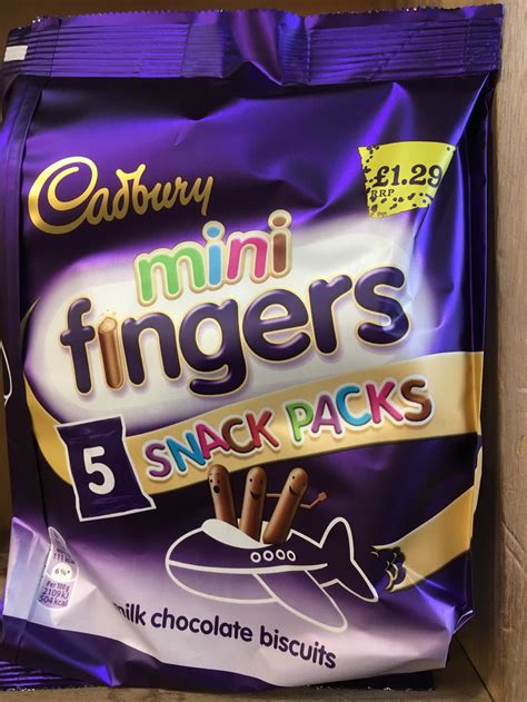 Mini Fingers Snack Pack - calories, carbs, nutrition