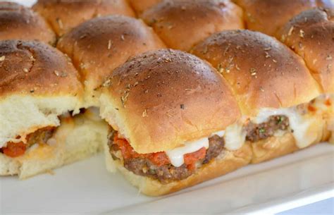 Mini Meatball Sandwich - calories, carbs, nutrition