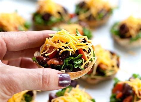 Mini Taco Salad - calories, carbs, nutrition