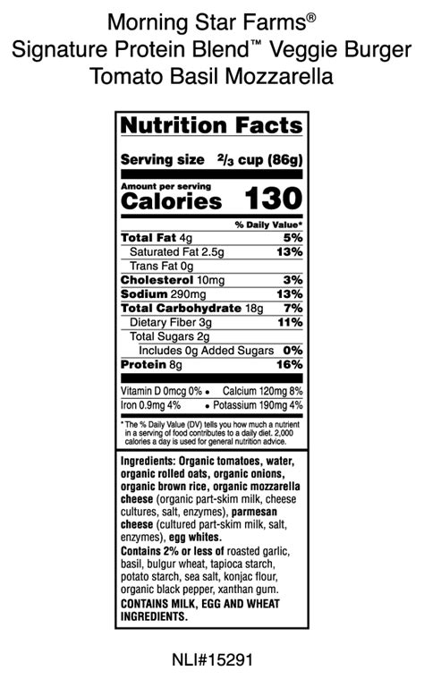 Mini Vegetable Burger - calories, carbs, nutrition