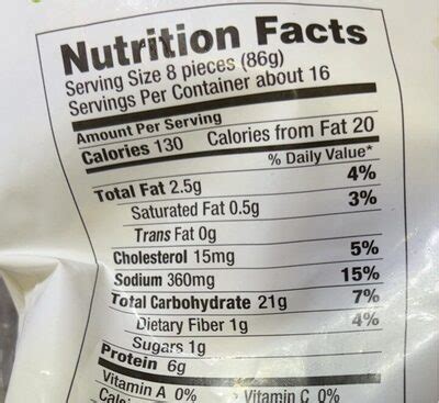 Mini Wontons - calories, carbs, nutrition