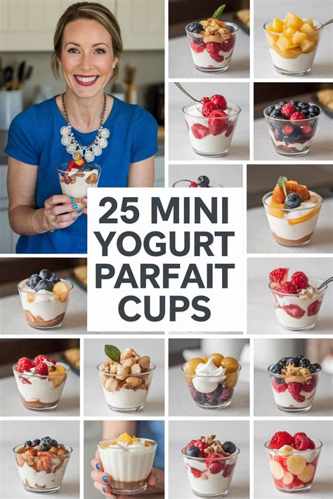 Mini Yogurt Parfait - calories, carbs, nutrition