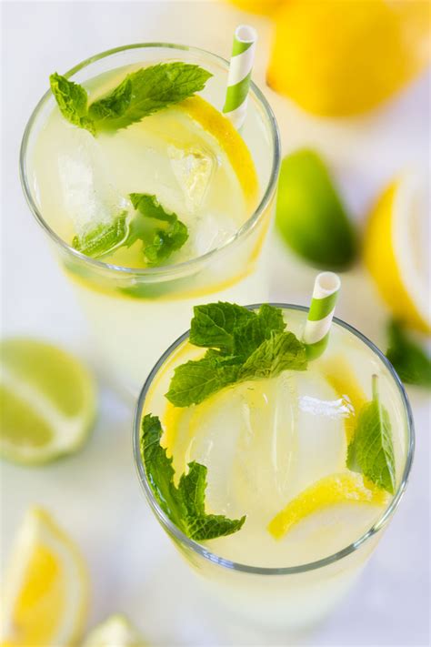 Mint Lemonade - calories, carbs, nutrition