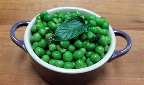 Mint Peas - calories, carbs, nutrition