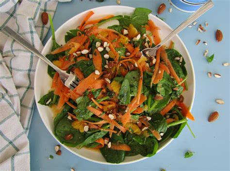 Minted Carrot & Orange Salad - calories, carbs, nutrition