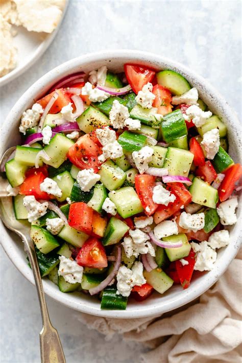 Minted Cucumber and Tomato Salad - calories, carbs, nutrition