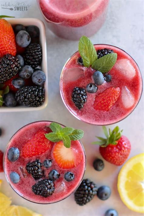 Mixed Berry Aqua Fresca - calories, carbs, nutrition