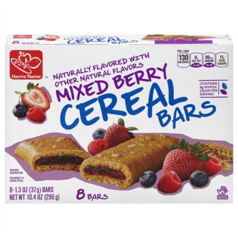 Mixed Berry Cereal Bar - calories, carbs, nutrition