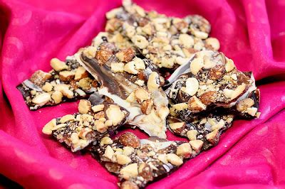 Mixed Nut Marble Bark - calories, carbs, nutrition