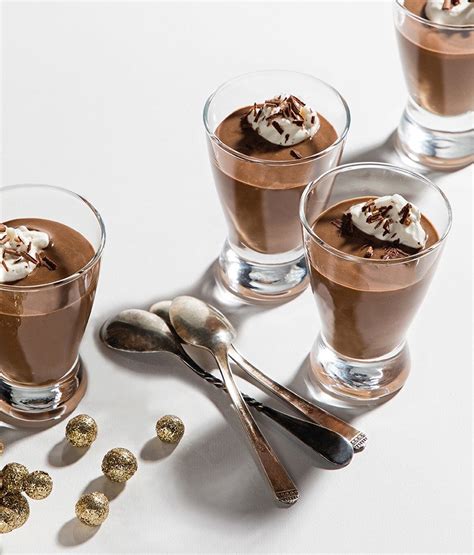 Mocha Pot De Creme with Black White Biscotti - calories, carbs, nutrition