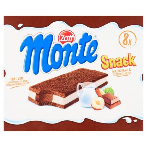 Monte Snack - calories, carbs, nutrition