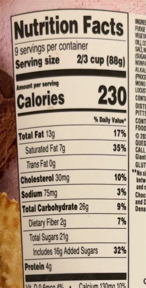 Moose Tracks - calories, carbs, nutrition