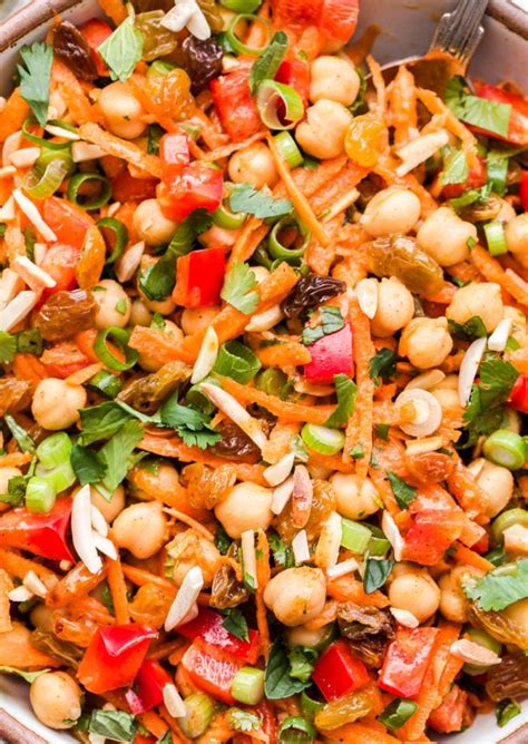 Moroccan Chickpea Salad (35831.0) - calories, carbs, nutrition