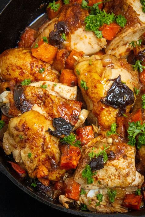 Moroccan Chickwn with Sweet Potato SMALL - calories, carbs, nutrition