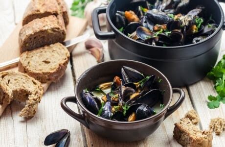 Moules Mariniere - calories, carbs, nutrition