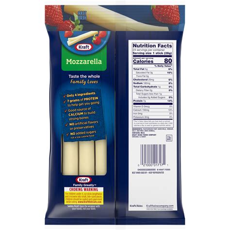 Mozzarella Cheese Stick - calories, carbs, nutrition