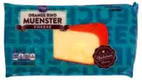 Muenster Orange Rind Cheese - calories, carbs, nutrition