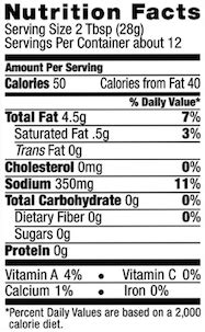 Muffaletta - calories, carbs, nutrition