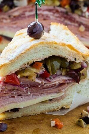 Muffaletta Panini - calories, carbs, nutrition