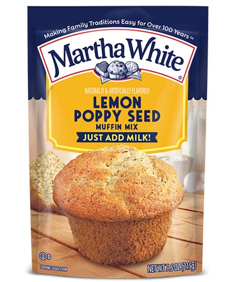 Muffin Mix Low Fat Poppy Seed #10 Scoop - calories, carbs, nutrition