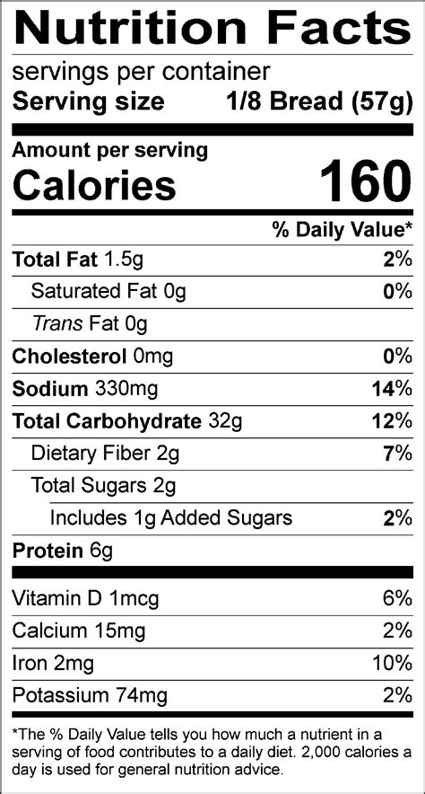 Multi-Grain Bread - calories, carbs, nutrition