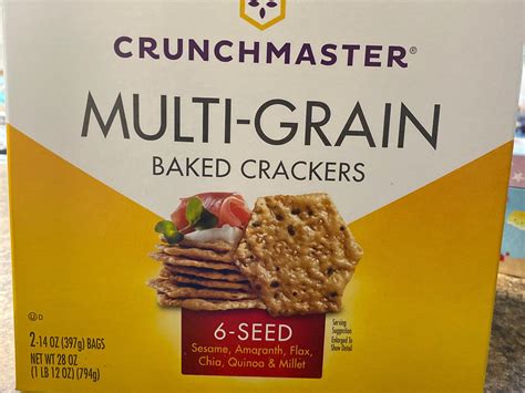 Multi Grain Mini Crackers - calories, carbs, nutrition