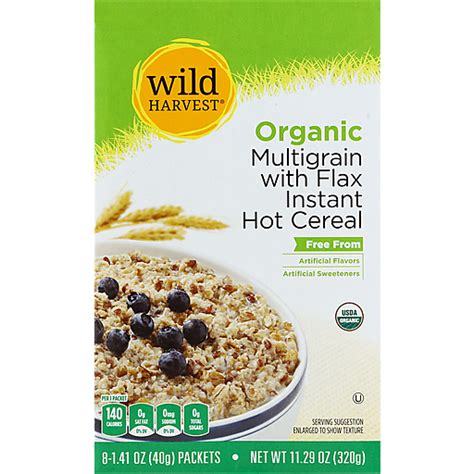 Multigrain and Flax Hot Cereal - calories, carbs, nutrition