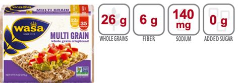 Multigrain Crisps. M - calories, carbs, nutrition